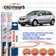 Bosch Aeroeco Volkswagen Polo 2005-2009 Silecek