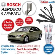 Bosch Aeroeco Volvo S40 2006-2013 Muz Silecek Takımı
