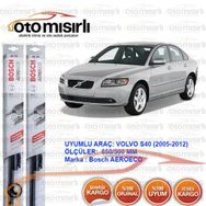 Bosch Aeroeco Volvo S40 2006-2013 Silecek Takımı