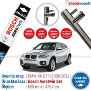 Bosch Aerotwin AM462S Bmw X6 E71 2008-2012 Silecek Takımı