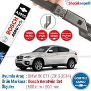 Bosch Aerotwin BMW X6 2013-2014 E71 Silecek Takımı