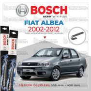 Bosch Aerotwin Fiat Albea 2002 2012 Muz Silecek Takımı