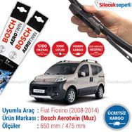 Bosch Aerotwin Fiat Fiorino 2008-2014 Silecek Takımı