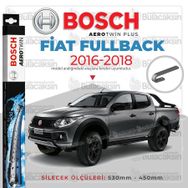 Bosch Aerotwin Fiat Fullback 2016-2018 Muz Silecek Takımı