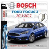 Bosch Aerotwin Ford Focus 3 2011-2017-A640 Muz Silecek Takımı