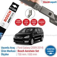 Bosch Aerotwin Ford Galaxy 2009-2014 Silecek Takımı