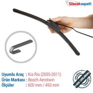 Bosch Aerotwin Kia Rio 2005-2011 Silecek Takımı