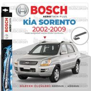 Bosch Aerotwin Kia Sorento 2002-2009 Ön Muz Silecek Takımı