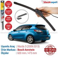 Bosch Aerotwin Mazda 3 Hatchback 2009-2013 Silecek Takımı