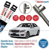 Bosch Aerotwin Mercedes C180 2009-2012 W204 Silecek Takımı