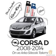 Bosch Aerotwin Opel Corsa D 2006-2014 Ön ve Arka Silecek Takımı