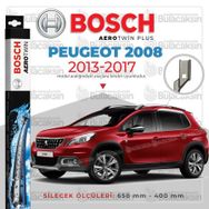 Bosch Aerotwin Peugeot 2008 2013-2017 Muz Silecek Takımı