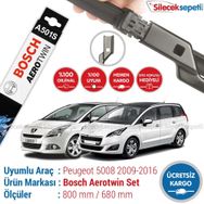 Bosch Aerotwin Peugeot 5008 2009-2016 Silecek Seti