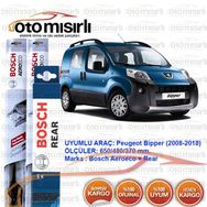 Bosch Aerotwin Peugeot Bipper 2008-2018 Silecek Seti