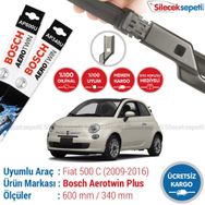 Bosch Aerotwin Plus Fiat 500C 2009-2014 Silecek Takımı