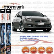 Bosch Aerotwin Plus Fiat Bravo 2007-2014 Silecek Takımı