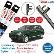 Bosch Aerotwin Porsche Cayenne 2003-2006 Silecek Takımı