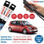Bosch Aerotwin Renault Scenic 2005-2009 Silecek Takımı
