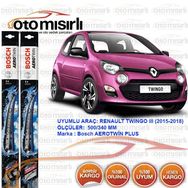 Bosch Aerotwin Renault Twingo 3 Silecek Takımı
