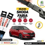Bosch Aerotwin Skoda Fabia 2015-2019 Silecek Takımı