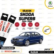 Bosch Aerotwin Skoda Superb 2005-2008 Muz Silecek Takımı