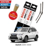 Bosch Aerotwin Subaru Forester 2013-2018 Ön ve Arka Silecek Takımı