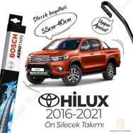 Bosch Aerotwin Toyota Hilux Muz 2016-2021 Uyumlu Silecek Takımı