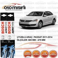 Bosch Aerotwin Volkswagen Passat B7 2011-2014 Silecek Takımı