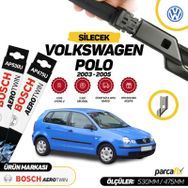 Bosch Aerotwin Volkswagen Polo 2003-2005 Muz Silecek Takımı