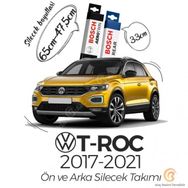 Bosch Aerotwin Volkswagen T-ROC 2017-2021 Ön Arka Silecek Seti