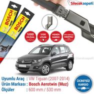 Bosch Aerotwin Volkswagen Tiguan 2007-2014 Silecek Takımı