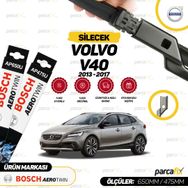 Bosch Aerotwin Volvo V40 2013-2017 Muz Silecek Takımı