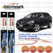 Bosch Aerotwin Volvo XC60 2009-2010 Ön Silecek Seti