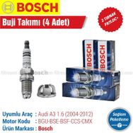 Bosch Audi A3 1.6 2 Tırnak 2004-2012 Buji
