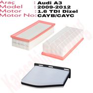 Bosch Audi A3 1.6 Fsı BLF Filtre Seti