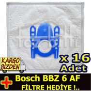 Bosch BBZ 6 AF Toz 16 Adet Süpürge Torbası
