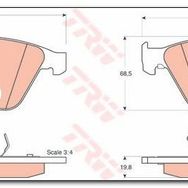 Bosch BMW 520D E60 2.0 2005-2008 Ön Fren Balatası