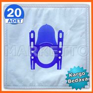 Bosch BSG 6B111 Logo Toz 20 Adet Süpürge Torbası