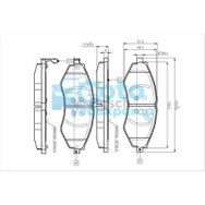 Bosch Chevrolet Lacetti 1.4 2005-2013 Ön Fren Balatası