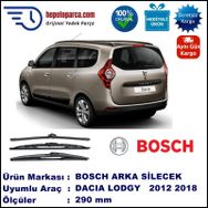 Bosch Daica Lodgy 2012 Sonrası 290 mm Arka Silecek