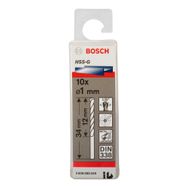 Bosch DIN338 HSS-G 1x12x34 mm 10lu Metal Matkap Ucu