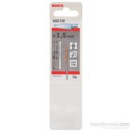 Bosch DIN338 HSS-TIN 1.5x18x40 mm Metal Matkap Ucu
