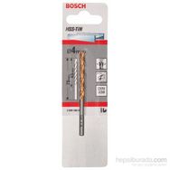 Bosch DIN338 HSS-TIN 4x43x75 mm Metal Matkap Ucu