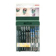 Bosch DIY 10'lu Ahşap ve Metal Dekupaj Bıçağı Seti
