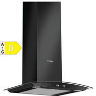 Bosch DWA06E661 D Sınıfı 3 Kademeli Elektronik Duvar Tipi Davlumbaz Siyah