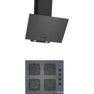 Bosch DWK64PJ70T - POP6C9P30O Gri 2'li Ankastre Set
