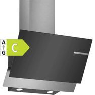Bosch DWK65AD60R C Sınıfı 3 Kademeli Dokunmatik Duvar Tipi Davlumbaz Siyah