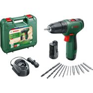 Bosch EasyDrill Çift Akülü 1200 + GAL 1210 CV + Aksesuar Seti Vidalama Makinesi