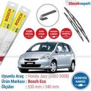 Bosch Eco Honda Jazz 2002-2008 Silecek Takımı