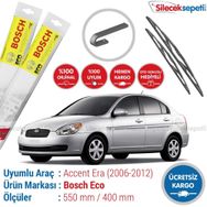 Bosch Eco Hyundai Accent Era 2006-2012 Silecek Takımı
